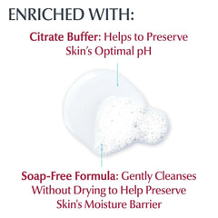 Eucerin Advanced Repair Cleansing Body and Face Cleanser, Gentle Face and Body Wash for Normal to Dry, Sensitive Skin, Soap Free and Unscented, 16.9 FL OZ Bottle