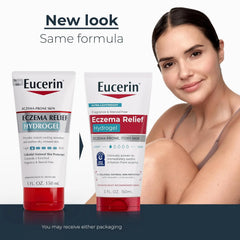 Eucerin Eczema Relief Hydrogel for Dry, Itchy, Eczema-Prone Skin, Fragrance Free and Steroid Free Body Moisturizer for Dry Skin, 5 Fl Oz Tube
