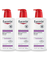 Eucerin Lotion Roughness Smoothing Dry Skin 16.9 Ounce (Pack of 3)