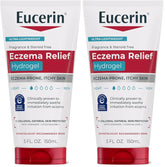 Eucerin Eczema Relief Hydrogel for Dry,Itchy,Eczema-Prone Skin,Fragrance Free and Steroid Free Body Moisturizer for Dry Skin,5 Fl Oz Tube,(Pack of 2)