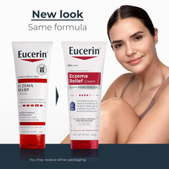 Eucerin Eczema Relief Body Cream, Colloidal Oatmeal Enriched, Steroid Free Eczema Cream, 8 OZ Tube