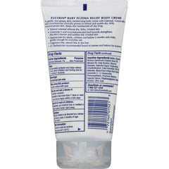 Eucerin Baby Eczema Relief Body Cream, Steroid & Fragrance Free for 3+ Months of Age, 5 oz. Tube (Pack of 12)