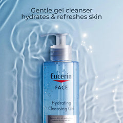 Eucerin Gentle Cleansing Hydrating Gel Cleanser, 13.5 Fl Oz Bottle
