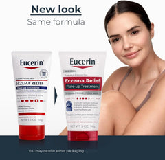 Eucerin Eczema Relief Flare-Up Treatment, Colloidal Oatmeal Enriched, Steroid Free Eczema Treatment, 5 OZ Tube