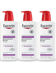 Eucerin Lotion Roughness Smoothing Dry Skin 16.9 Ounce (Pack of 3)